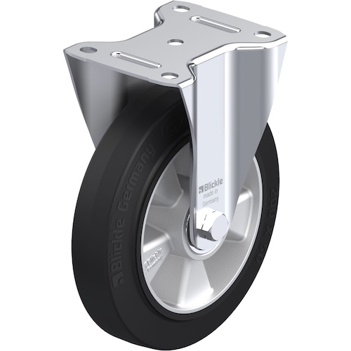Wheels and Casters with Rubber Tires