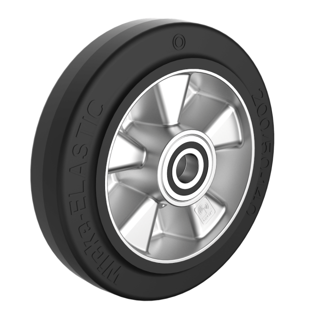 Wicke DE 200/50-140/4K Elastic Rubber Wheel