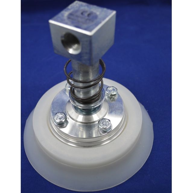 euroTECH Suction Cup Assembly BSP 120 L A-P Pressmaster 20 x 68mm (Translucent Silicone)