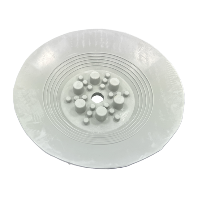 euroTECH Suction Cup BLSP 135 W NBR Gray with Baseplate