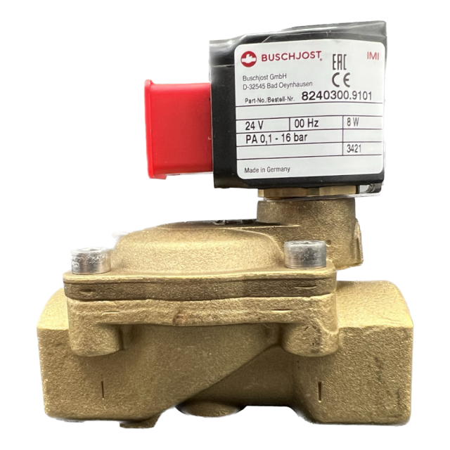 Buschjost Indirect Acting Solenoid Valve G 3/4 8240300.9101.02400