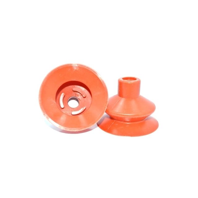 euroTECH Bellows Suction Cup BSC 55 FE 1.5 folds (Silicone Red)